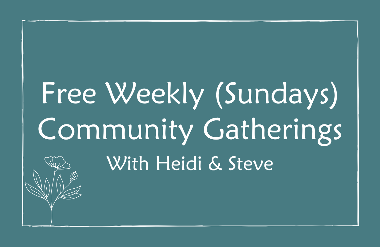 Free Weekly Community Gatherings on Sundays