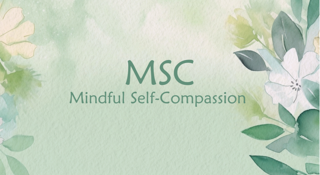 Mindful Self-Compassion banner